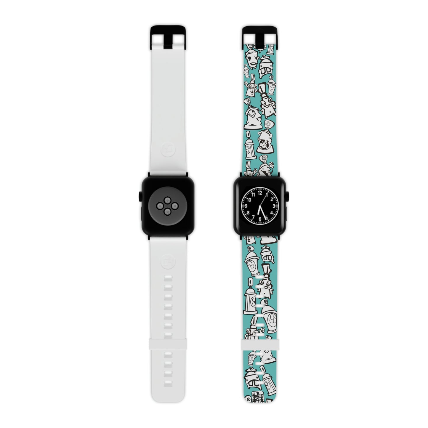 Spray-Can Graffiti Characters Watch Band for Apple Watch
