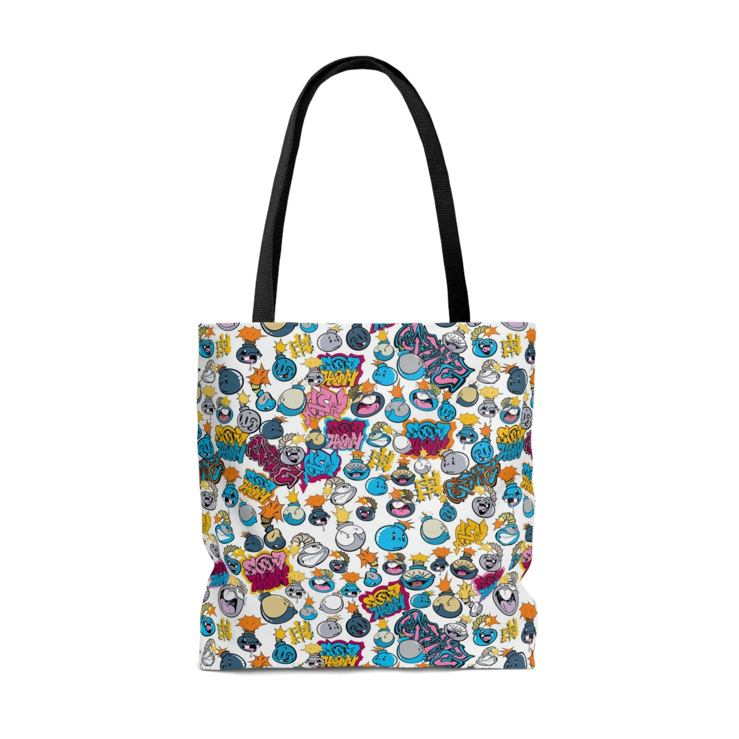 Skizo Fa2hq Crazy Bomb Cartoons Street Art Graphic Tote