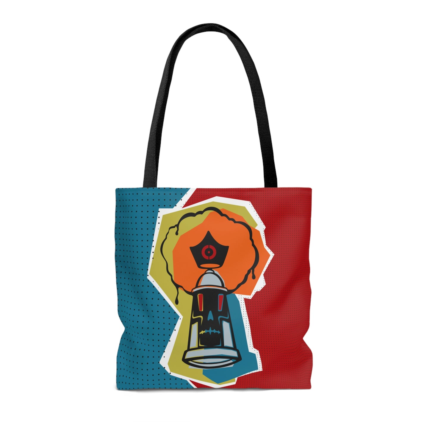 Skizo Fa2hq Spray Can Street Art Graphic Tote