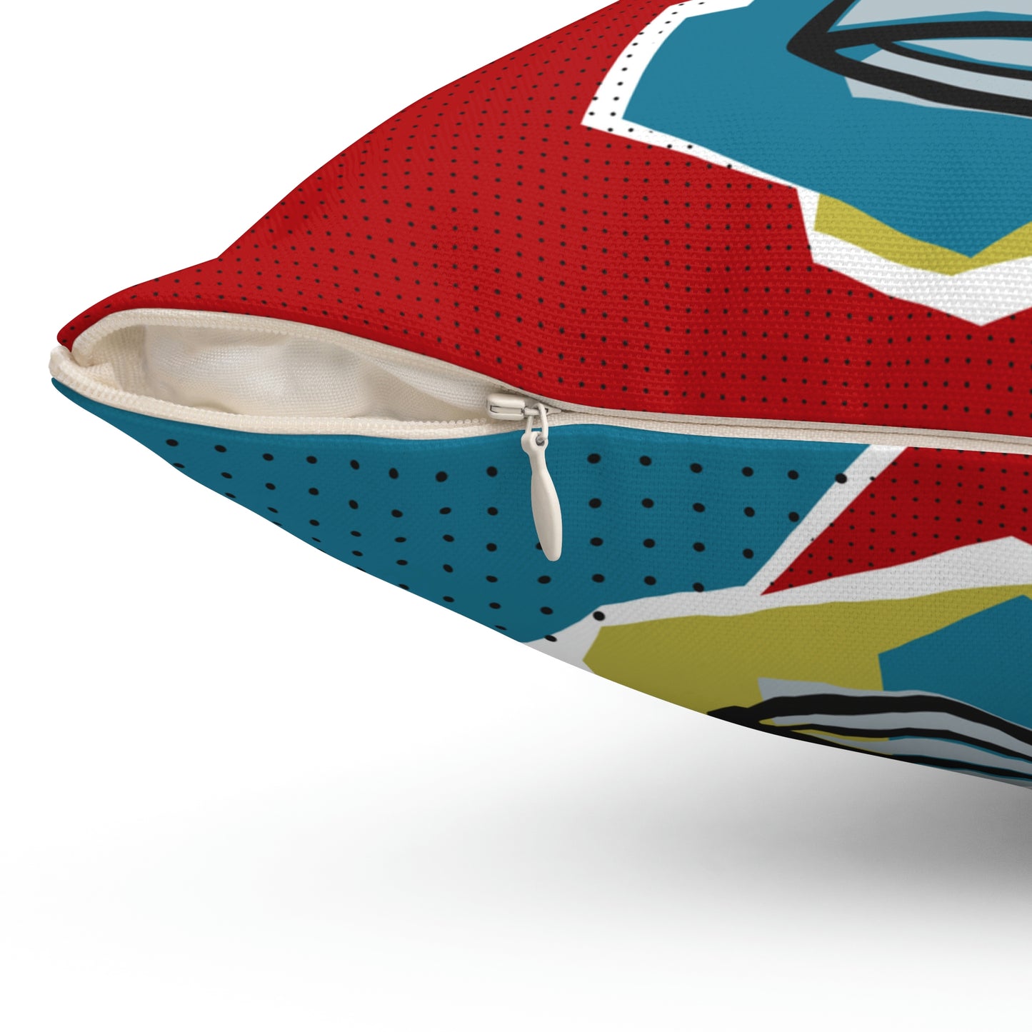 Spun Polyester Square Pillow - Graffiti Cartoon Characters - Skizo Fa2hq Skull Spray Paint Can -