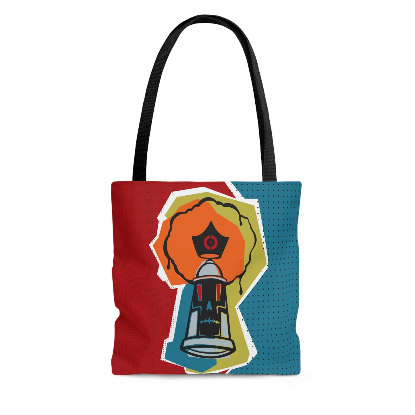 Skizo Fa2hq Spray Can Street Art Graphic Tote