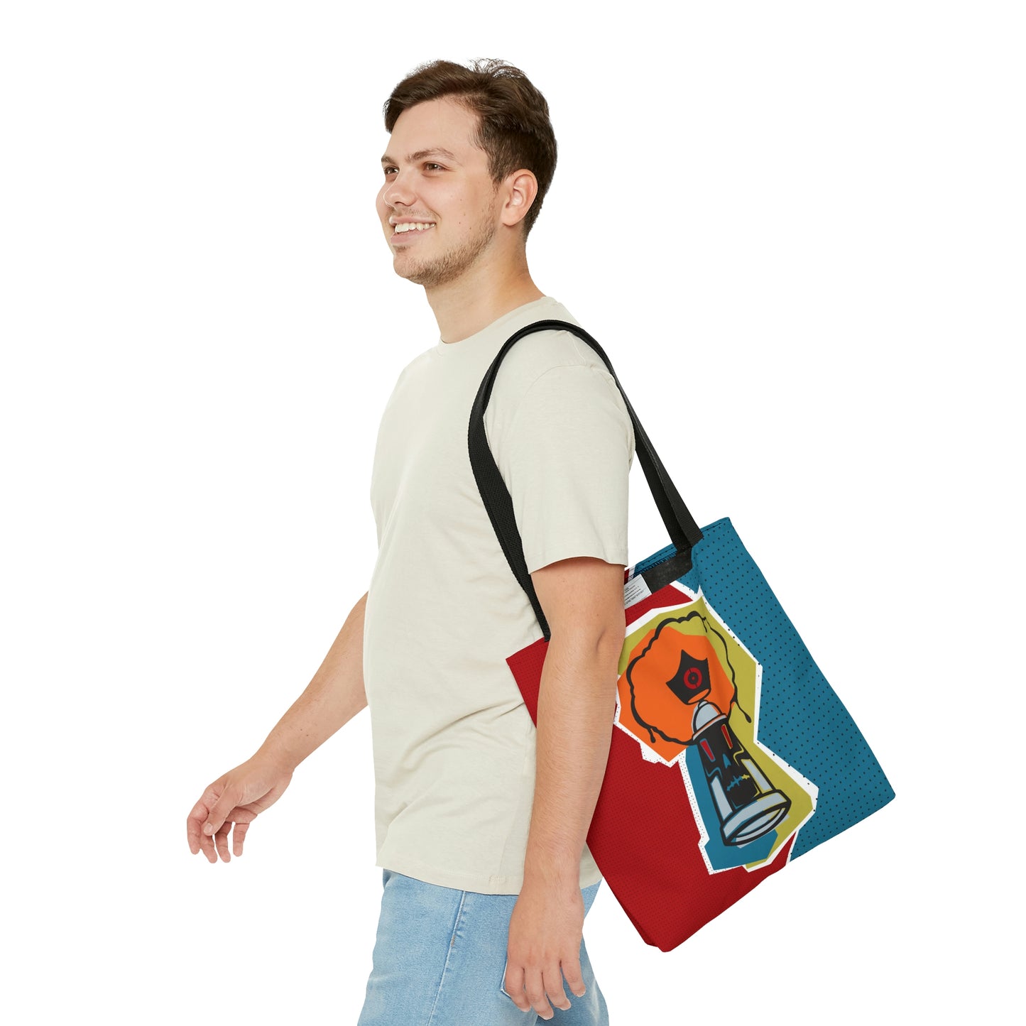 Skizo Fa2hq Spray Can Street Art Graphic Tote