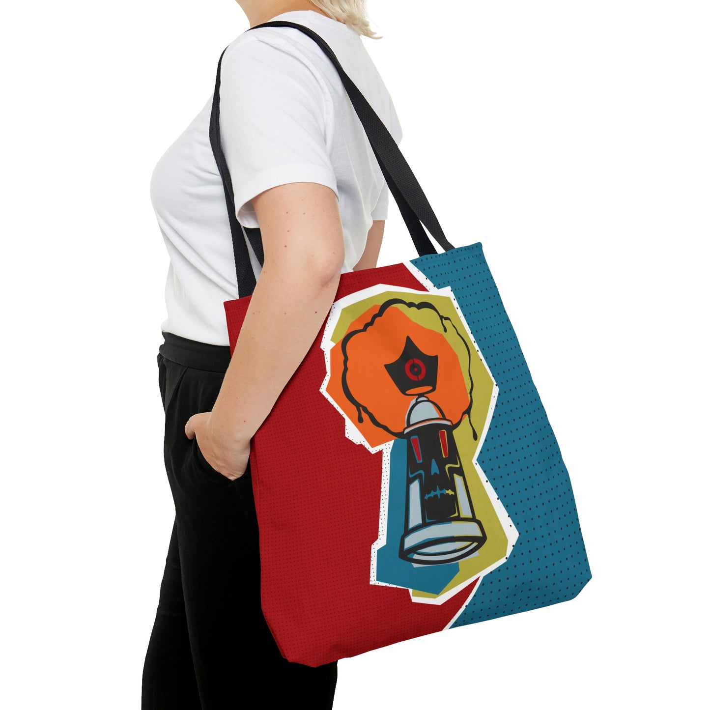 Skizo Fa2hq Spray Can Street Art Graphic Tote