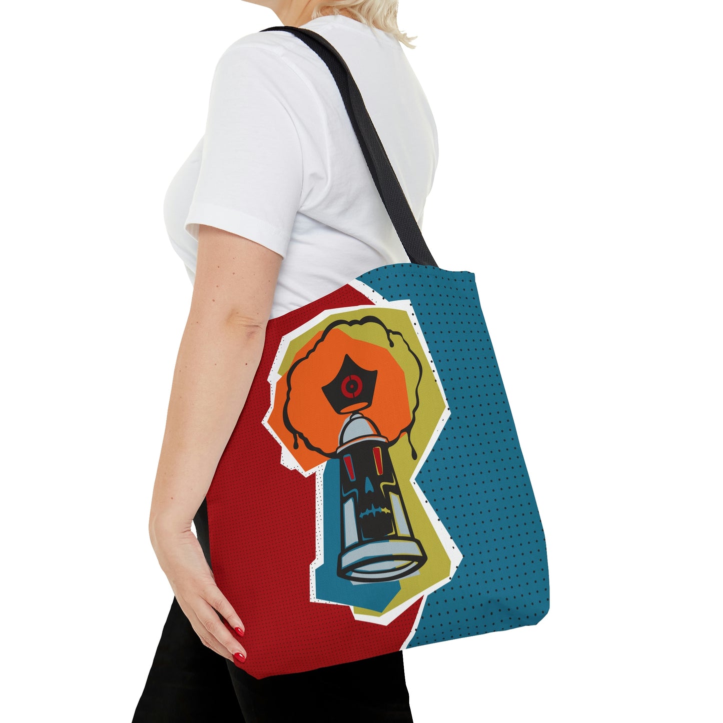 Skizo Fa2hq Spray Can Street Art Graphic Tote