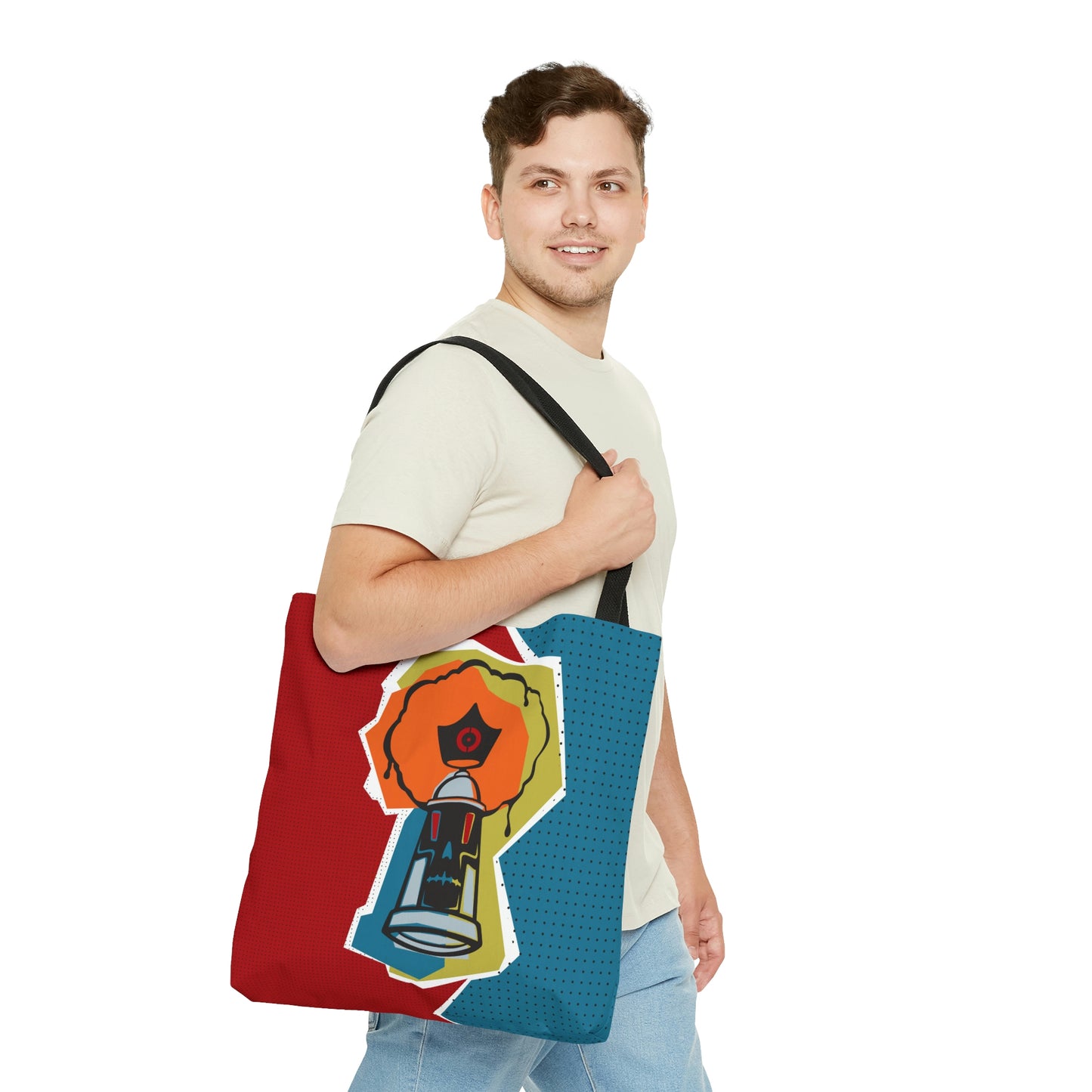Skizo Fa2hq Spray Can Street Art Graphic Tote