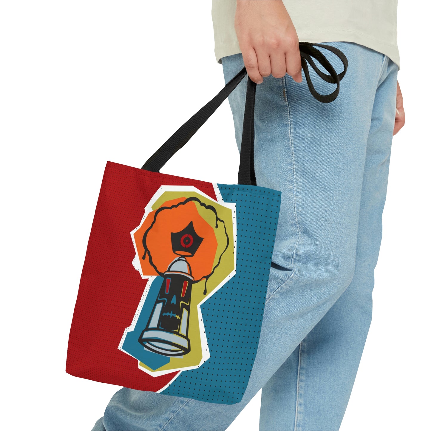 Skizo Fa2hq Spray Can Street Art Graphic Tote