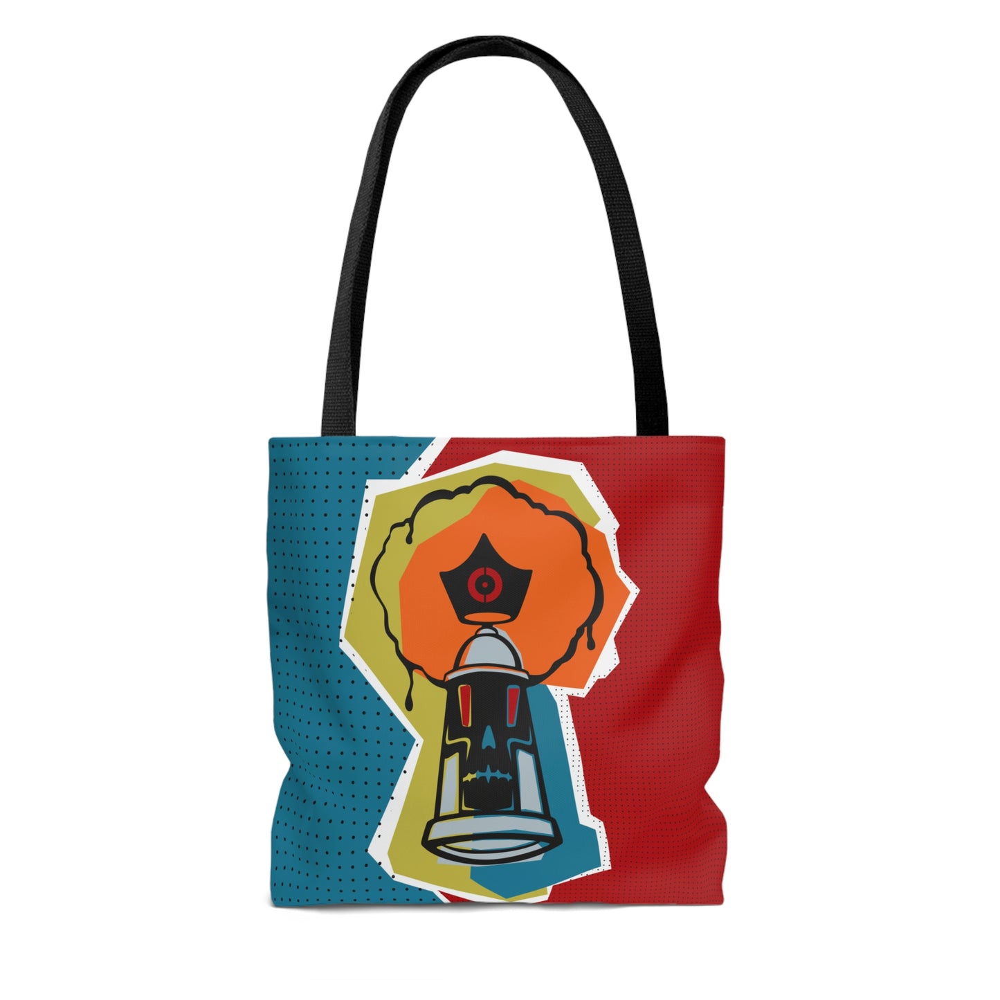 Skizo Fa2hq Spray Can Street Art Graphic Tote