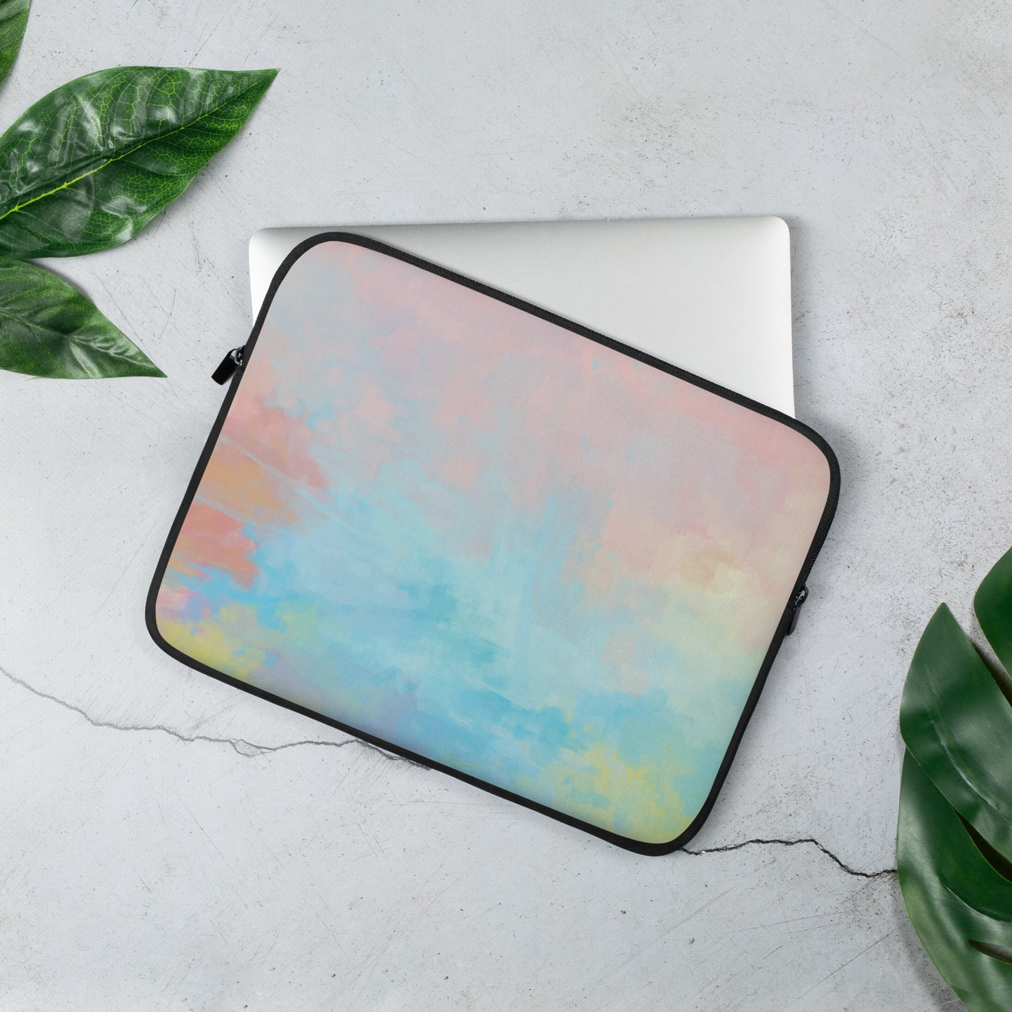 Abstract Colorful Digital Paint Watercolor Inspired - Laptop Sleeve
