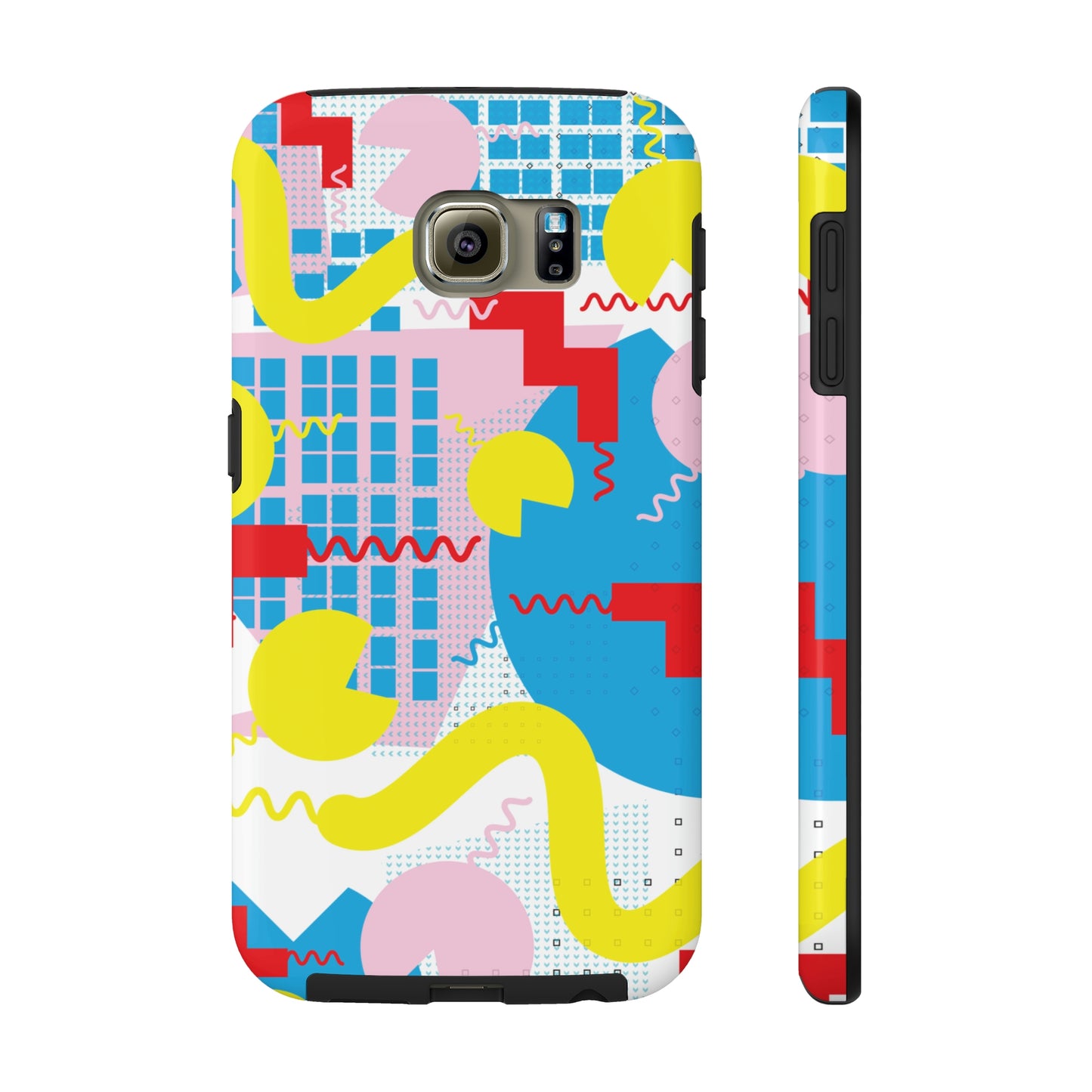 Tough Phone Cases, Case-Mate -80s Retro Abstract Graphic Art - Squiggle -