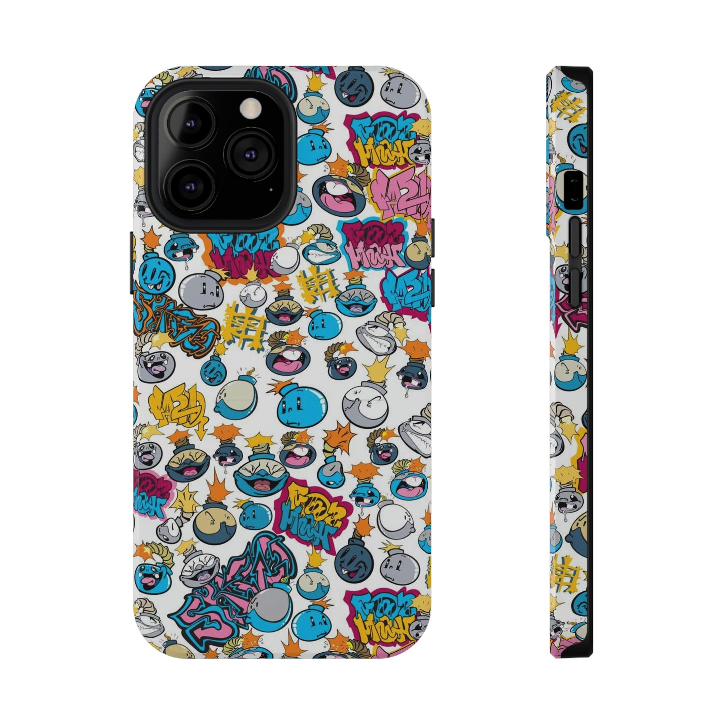 Impact-Resistant Cases - Street Art - Skizo Fa2hq Street Art Bomb Cartoon Characters -
