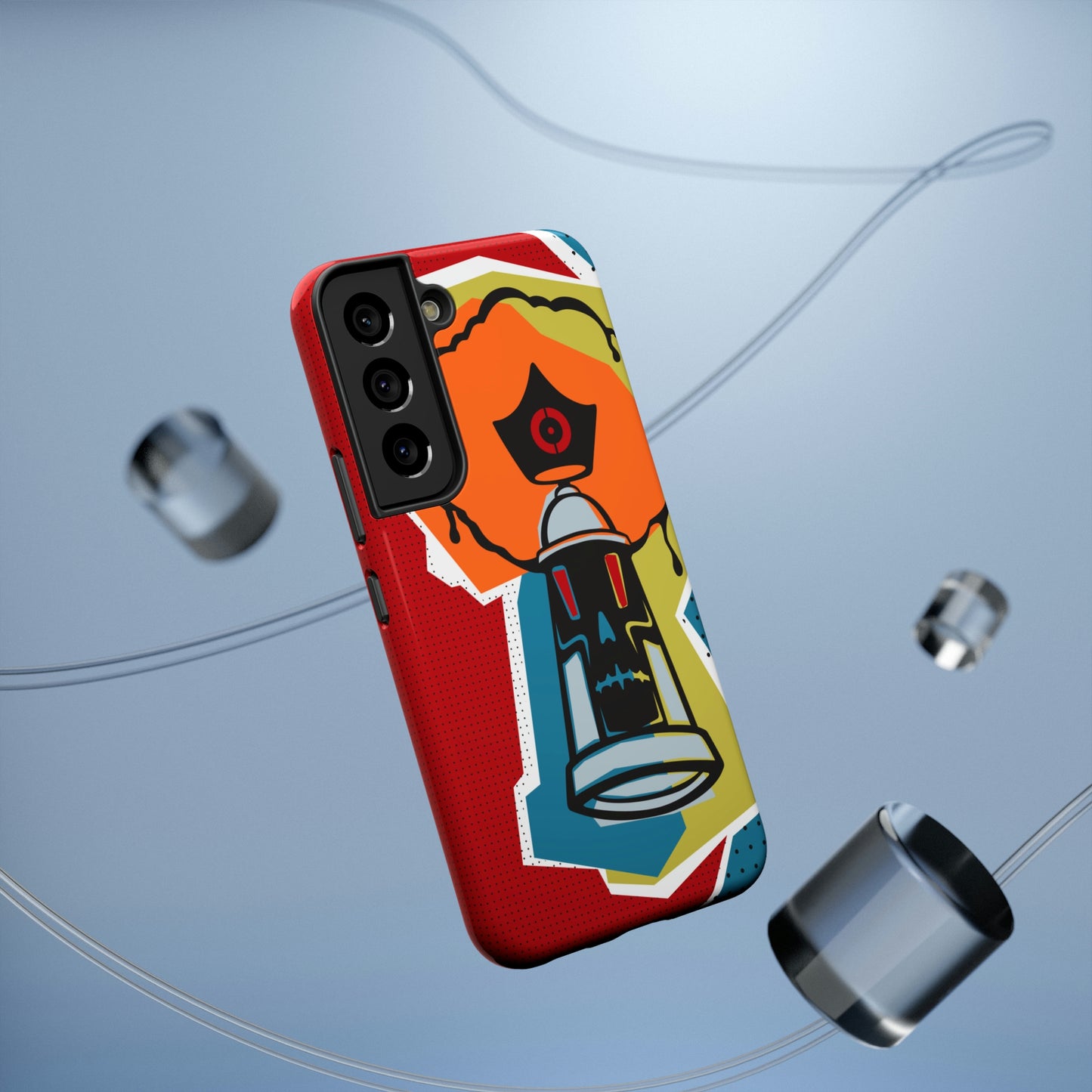 Impact-Resistant Cases - Street Art - Skizo Fa2hq - Spray Can Skull -