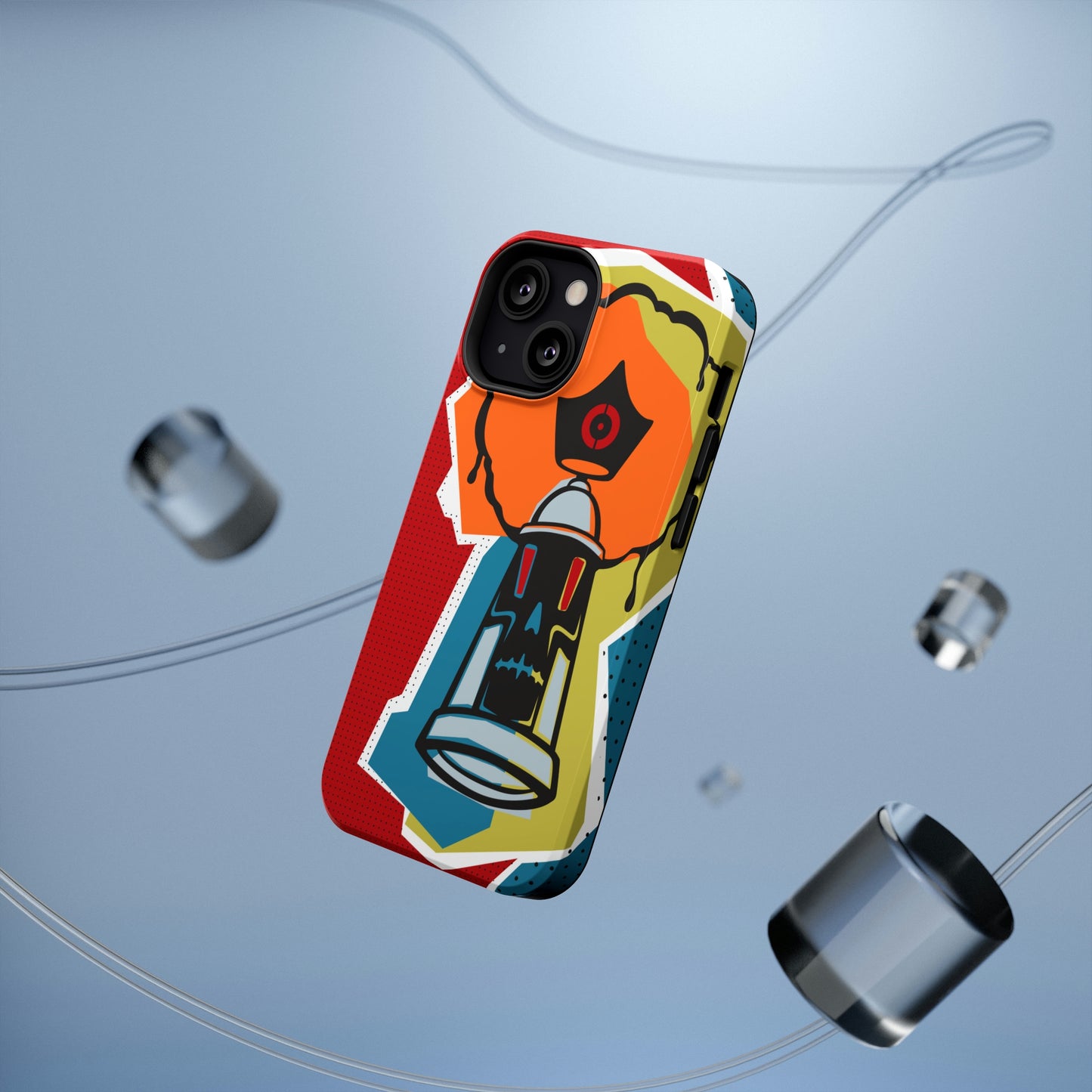 Impact-Resistant Cases - Street Art - Skizo Fa2hq - Spray Can Skull -