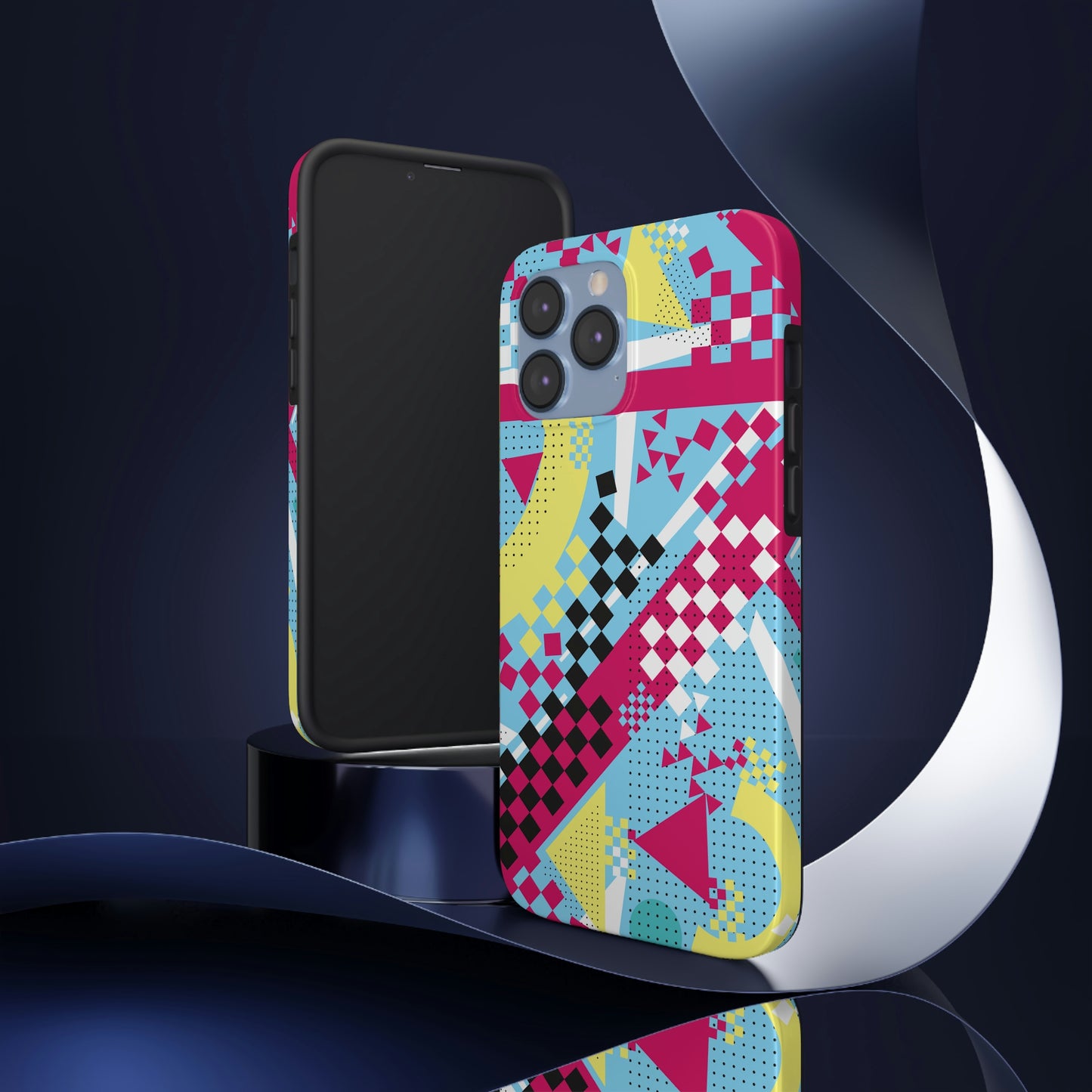 Tough Phone Cases, Case-Mate -80s Retro Abstract Graphic Art - N23 3 -