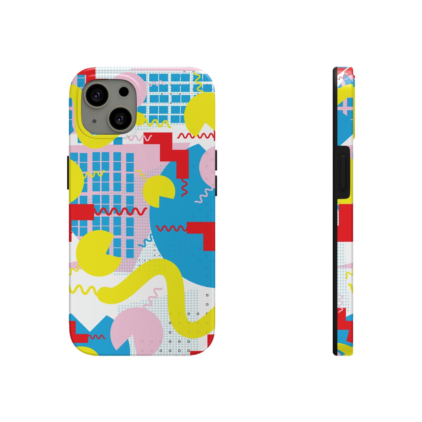 Tough Phone Cases, Case-Mate -80s Retro Abstract Graphic Art - Squiggle -