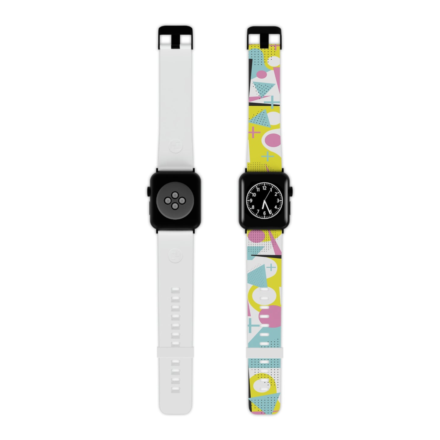 Yellow and Pink 80's Inspired Watch Band for Apple Watch