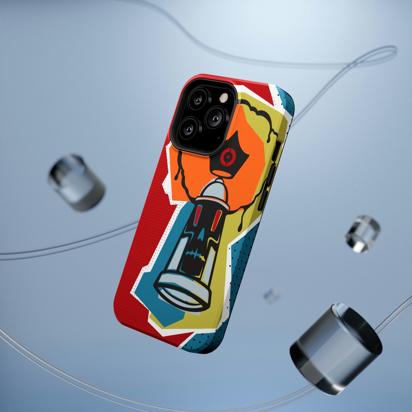 Impact-Resistant Cases - Street Art - Skizo Fa2hq - Spray Can Skull -