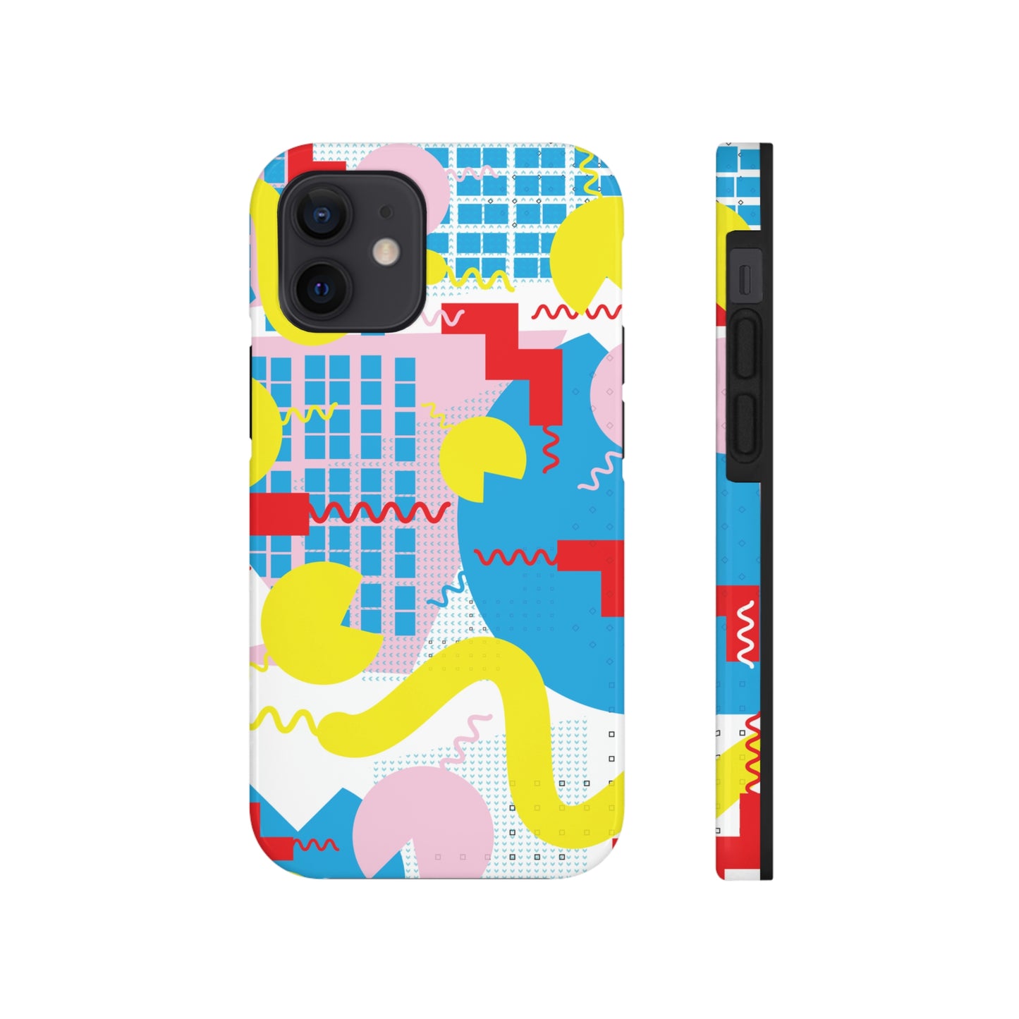 Tough Phone Cases, Case-Mate -80s Retro Abstract Graphic Art - Squiggle -