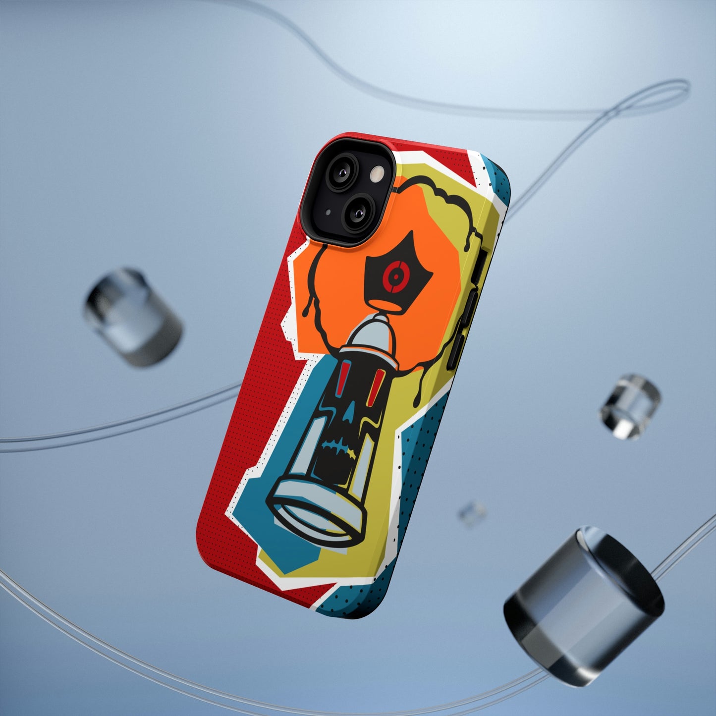 Impact-Resistant Cases - Street Art - Skizo Fa2hq - Spray Can Skull -