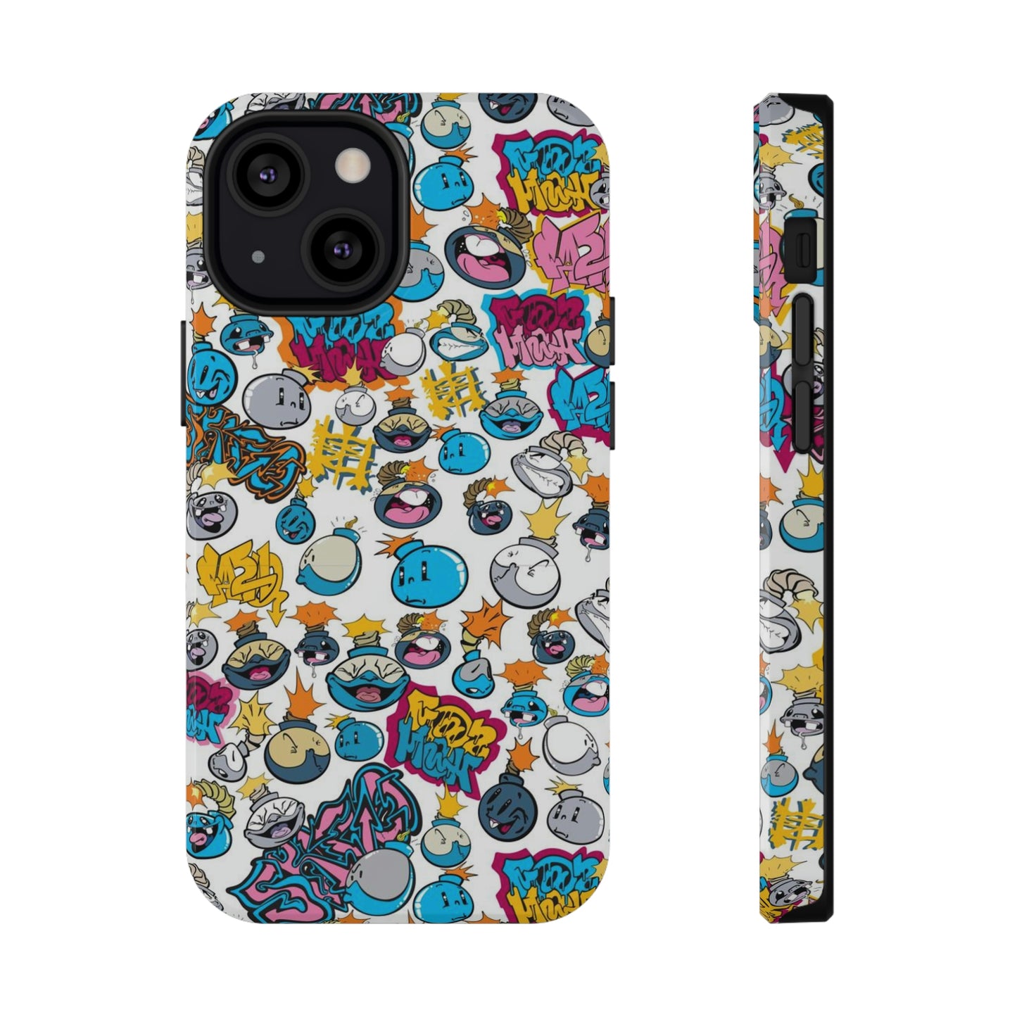 Impact-Resistant Cases - Street Art - Skizo Fa2hq Street Art Bomb Cartoon Characters -