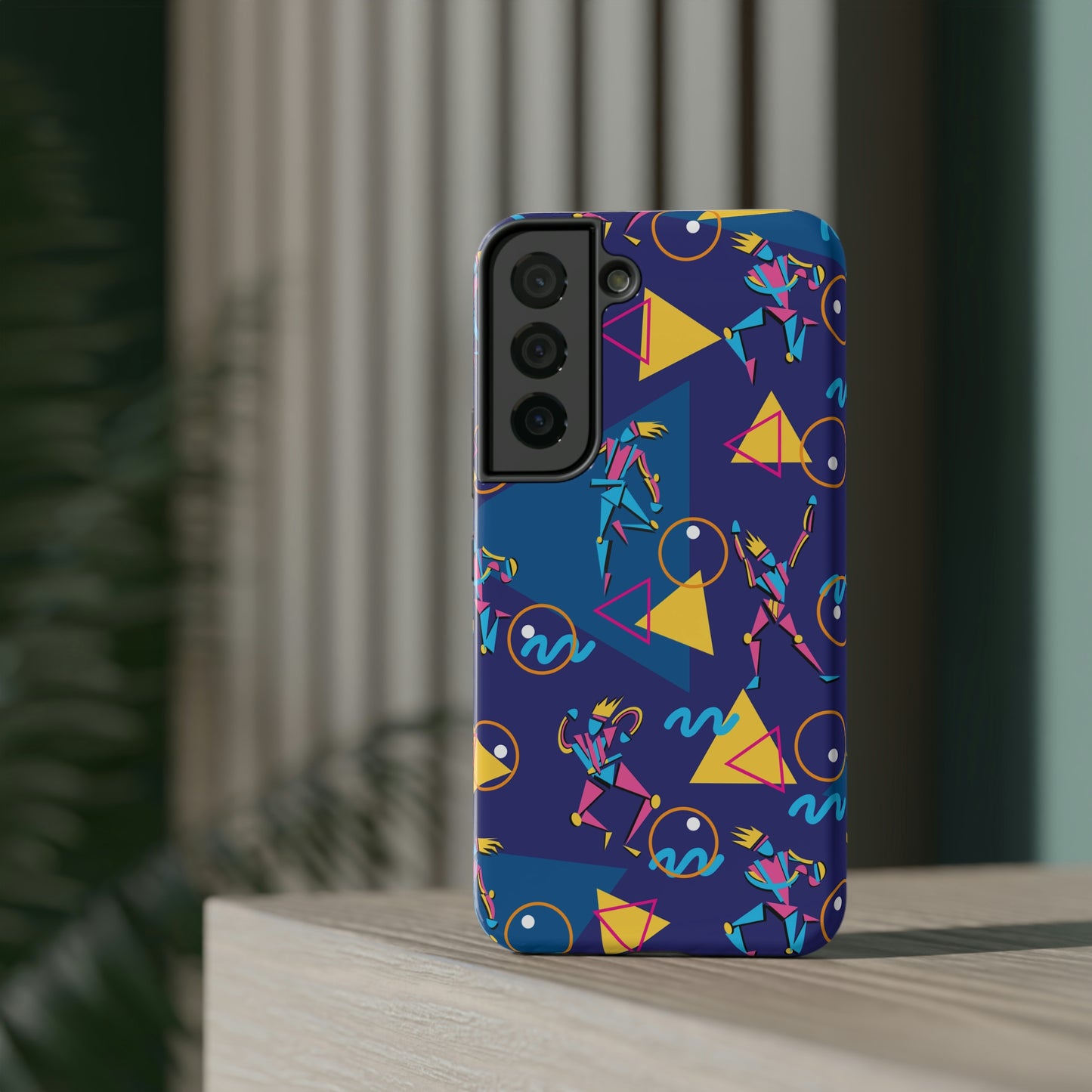 Impact-Resistant Cases - 1980s Retro Abstract Graphic Art - Dancers -