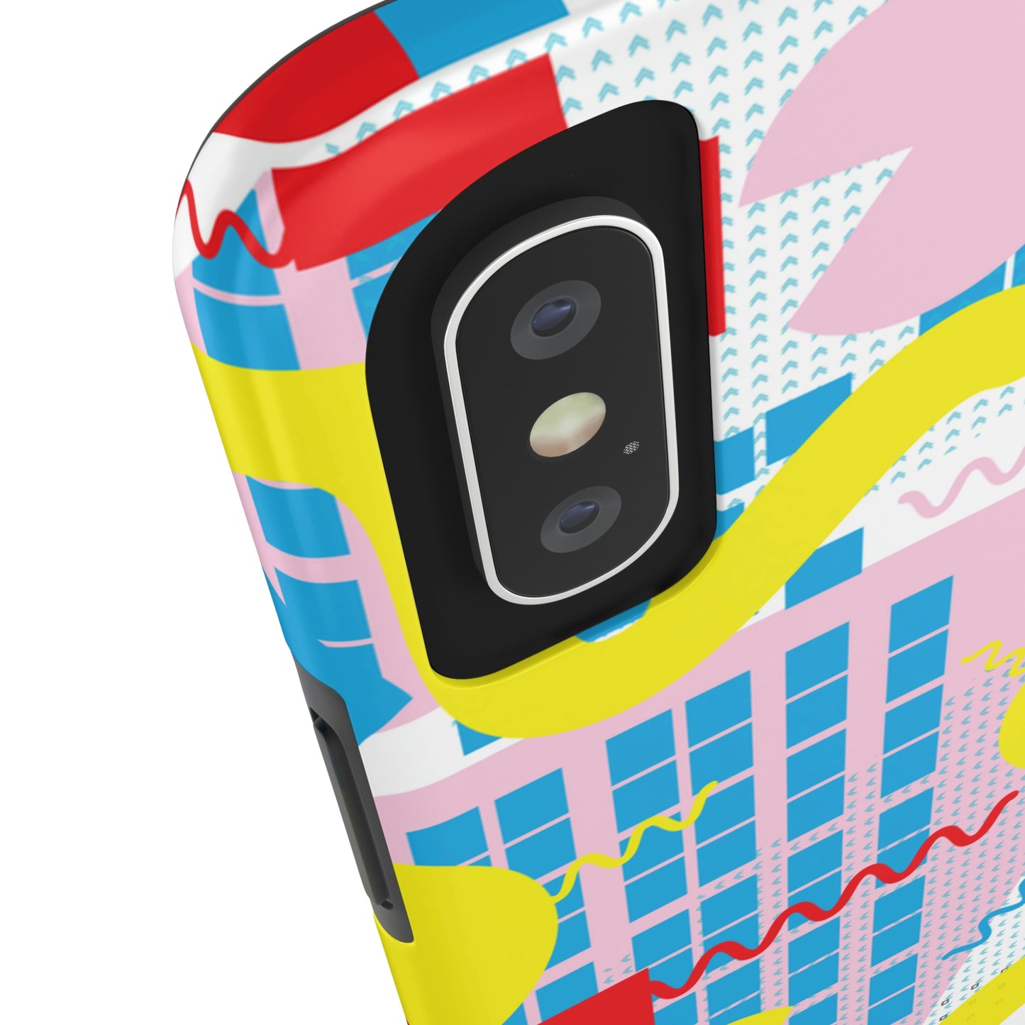 Tough Phone Cases, Case-Mate -80s Retro Abstract Graphic Art - Squiggle -