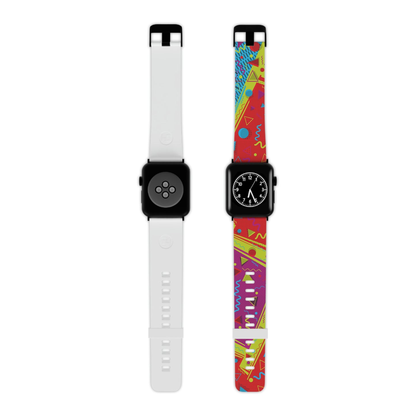 80s Inspired Red Yellow and Purple Watch Band for Apple Watch