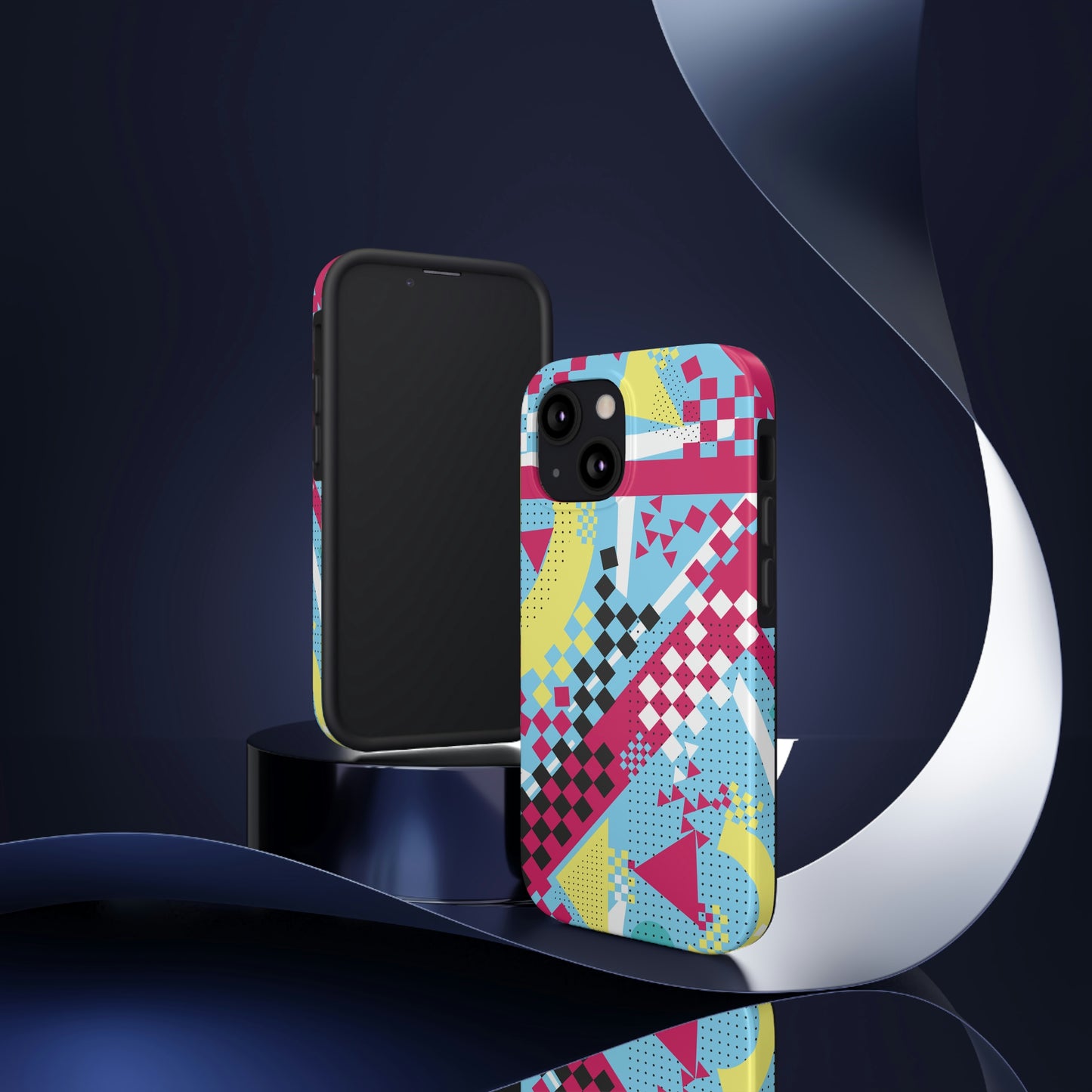 Tough Phone Cases, Case-Mate -80s Retro Abstract Graphic Art - N23 3 -