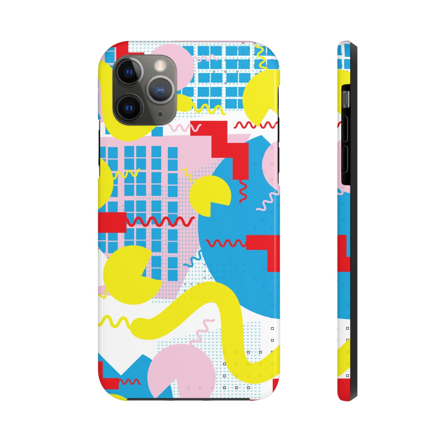 Tough Phone Cases, Case-Mate -80s Retro Abstract Graphic Art - Squiggle -