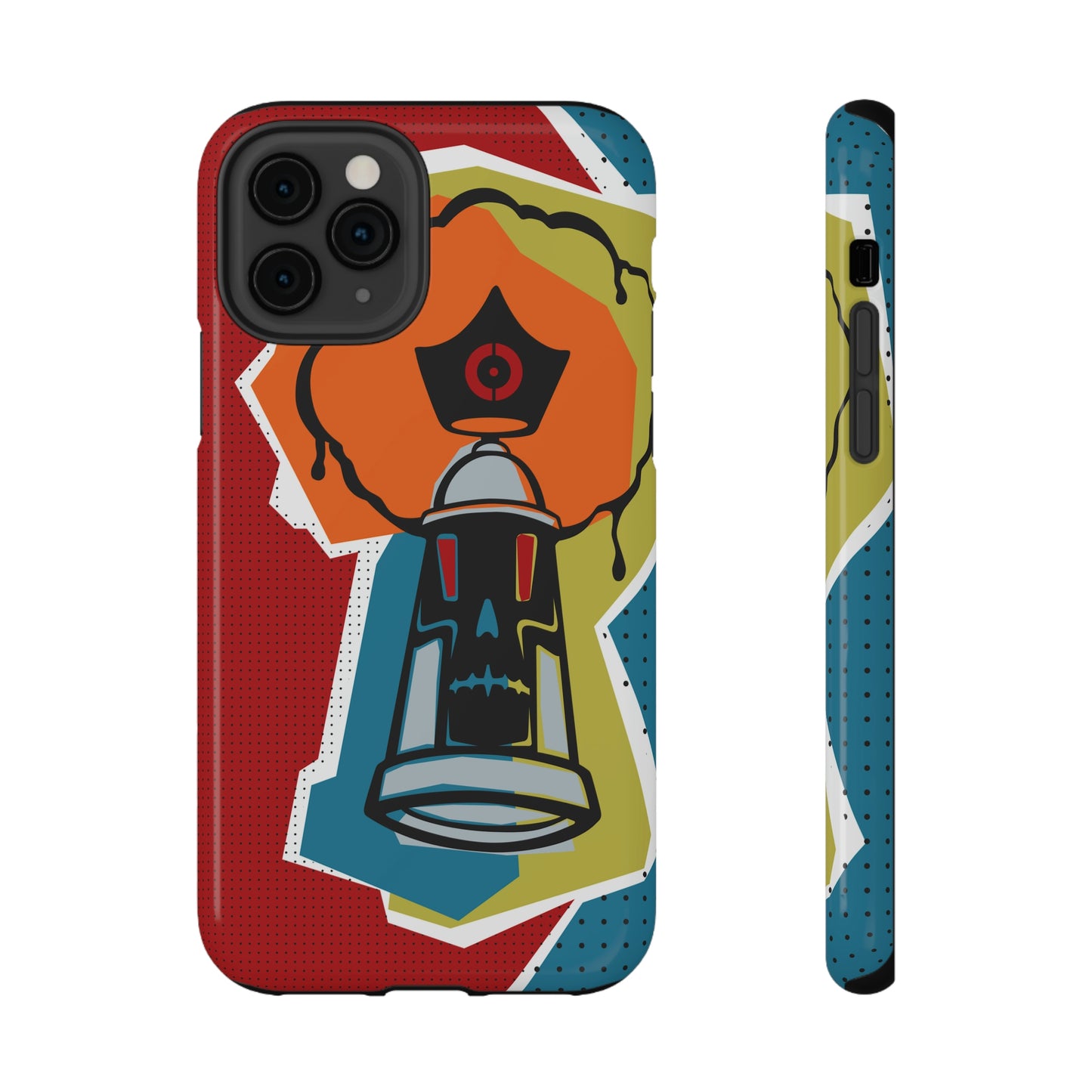 Impact-Resistant Cases - Street Art - Skizo Fa2hq - Spray Can Skull -