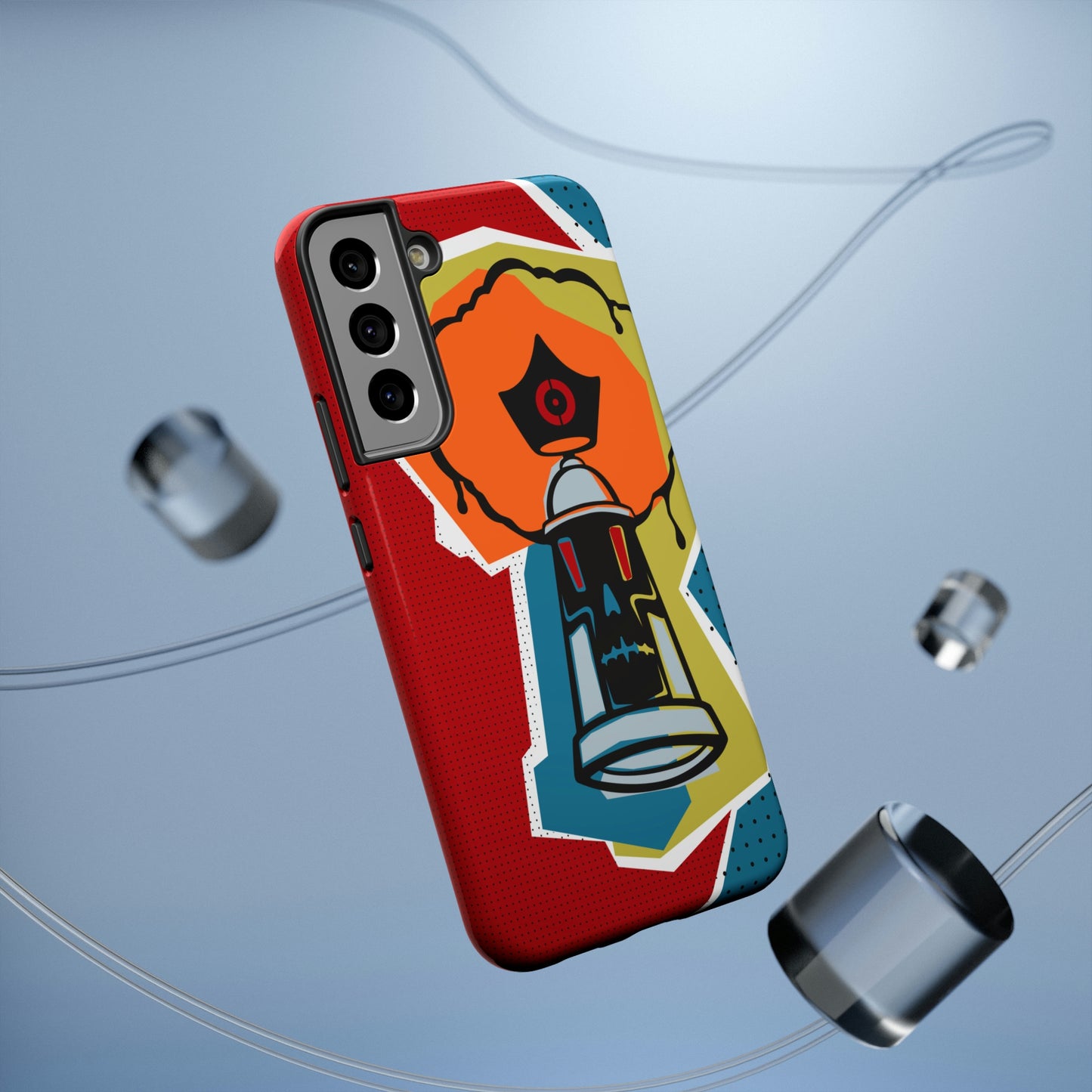 Impact-Resistant Cases - Street Art - Skizo Fa2hq - Spray Can Skull -