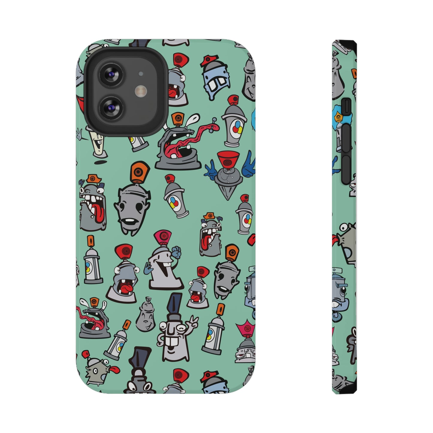 Impact-Resistant Cases - Street Art - Skizo Fa2hq Kan Society Cartoon Characters -