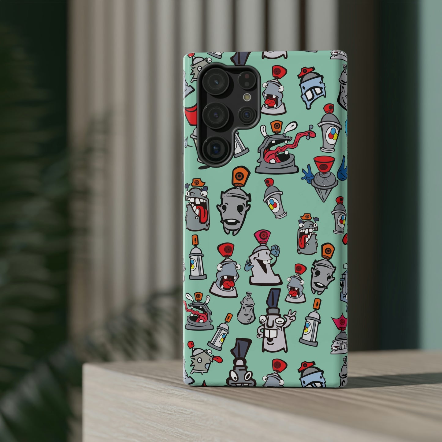 Impact-Resistant Cases - Street Art - Skizo Fa2hq Kan Society Cartoon Characters -