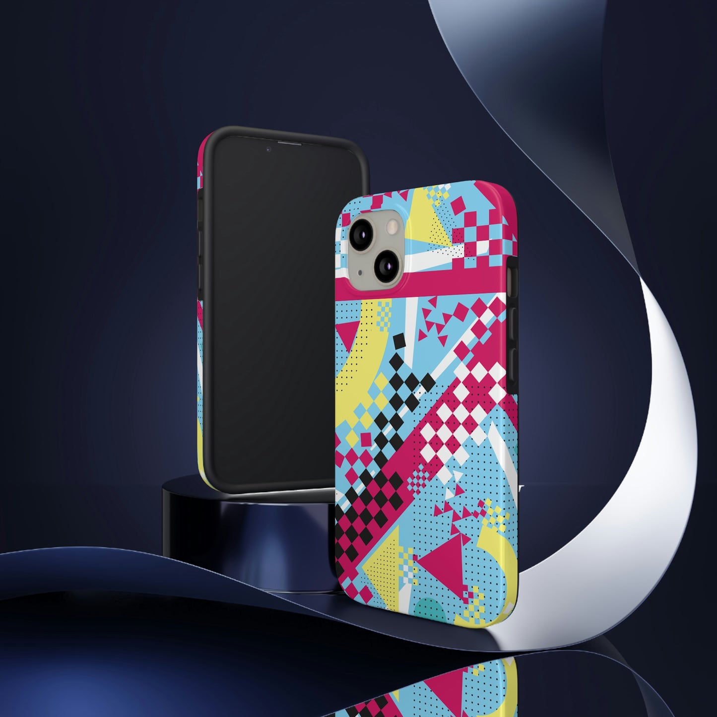 Tough Phone Cases, Case-Mate -80s Retro Abstract Graphic Art - N23 3 -