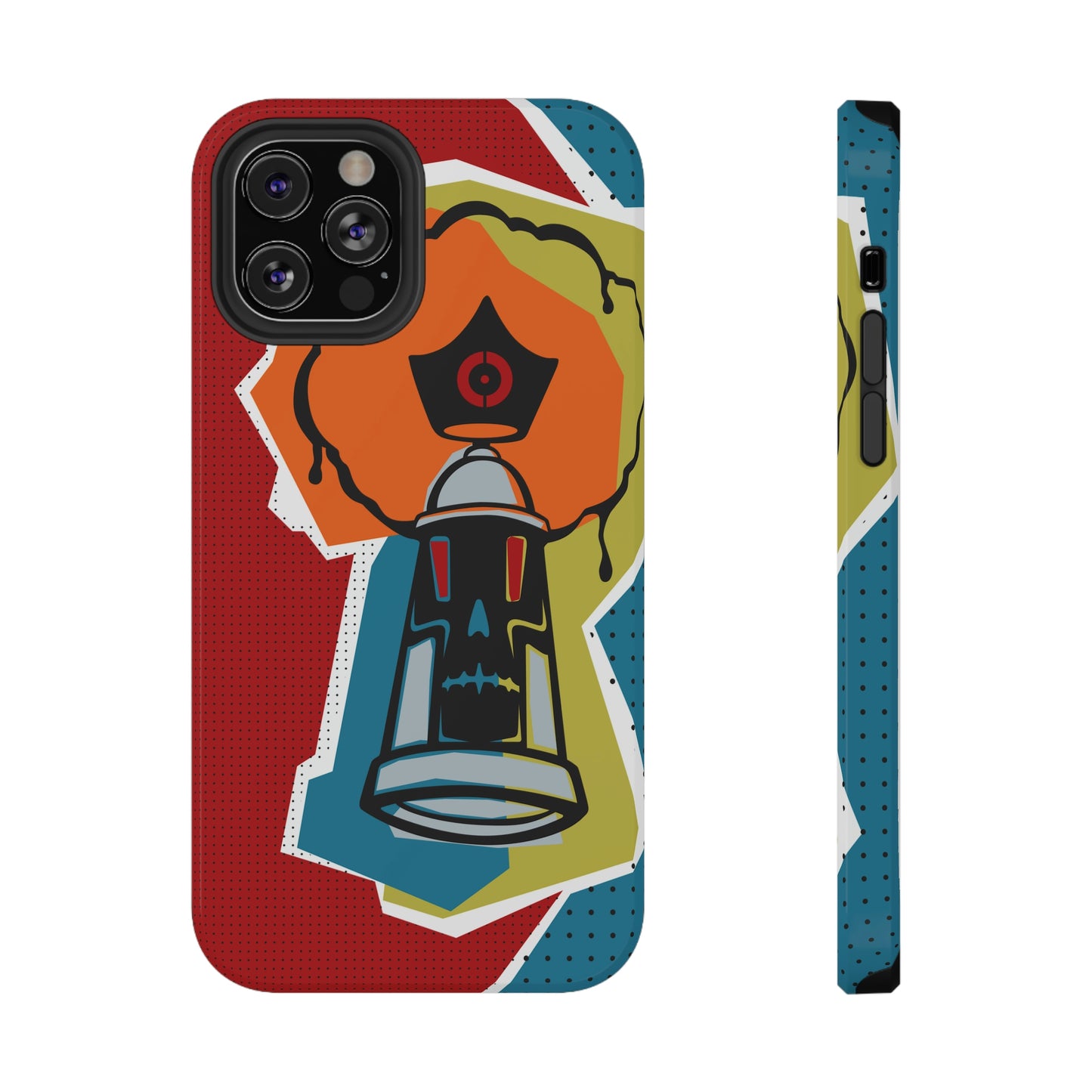 Impact-Resistant Cases - Street Art - Skizo Fa2hq - Spray Can Skull -