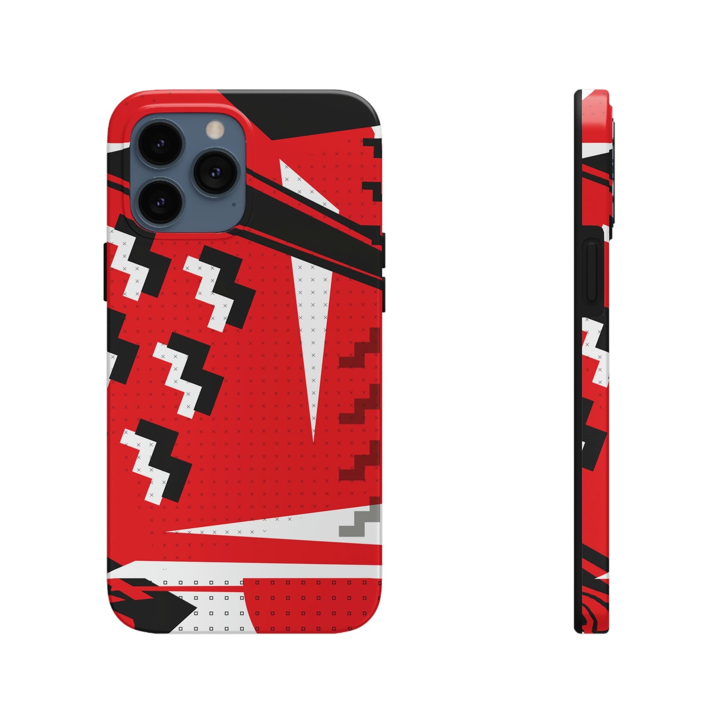 Tough Phone Cases, Case-Mate -80s Retro Abstract Graphic Art - Attack Formation -