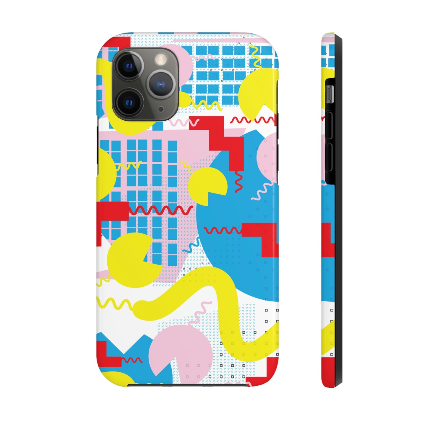 Tough Phone Cases, Case-Mate -80s Retro Abstract Graphic Art - Squiggle -