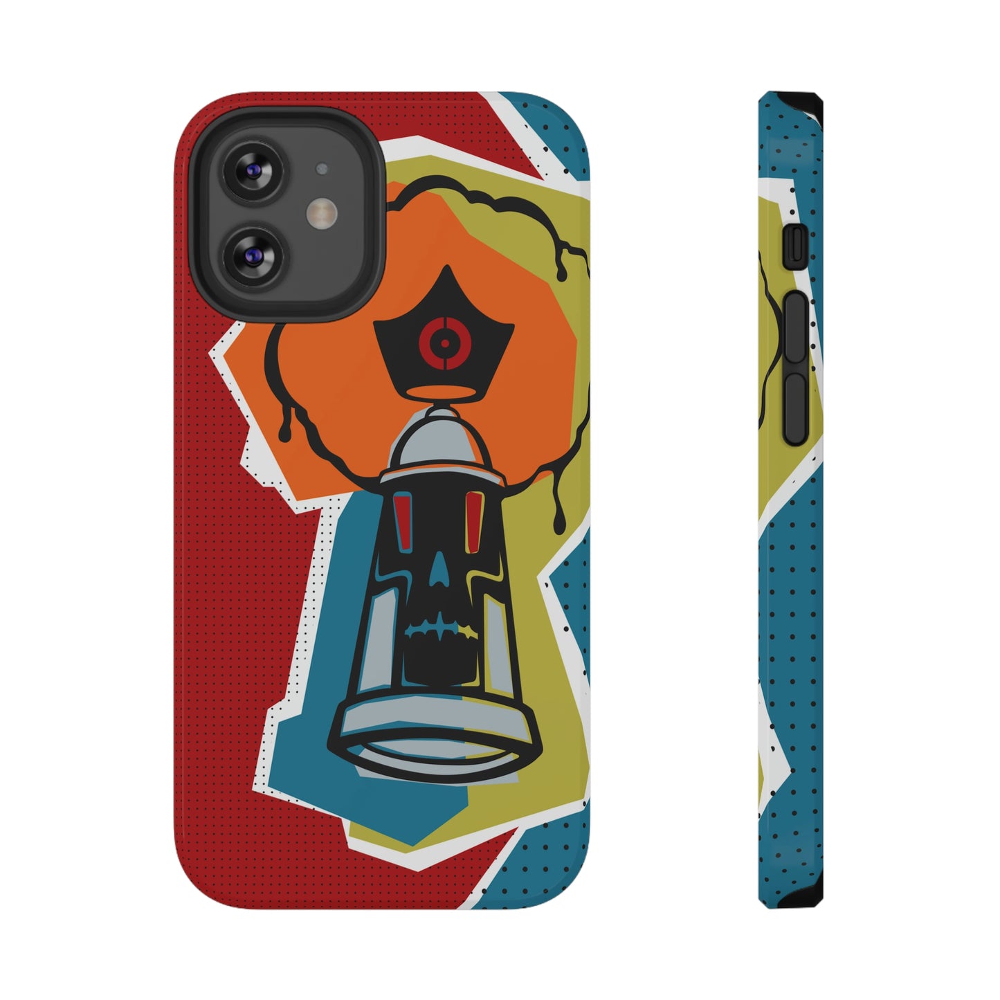 Impact-Resistant Cases - Street Art - Skizo Fa2hq - Spray Can Skull -