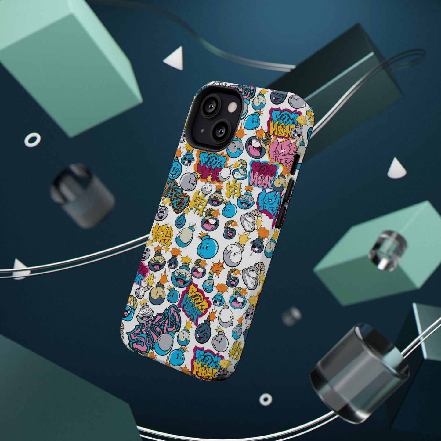 Impact-Resistant Cases - Street Art - Skizo Fa2hq Street Art Bomb Cartoon Characters -