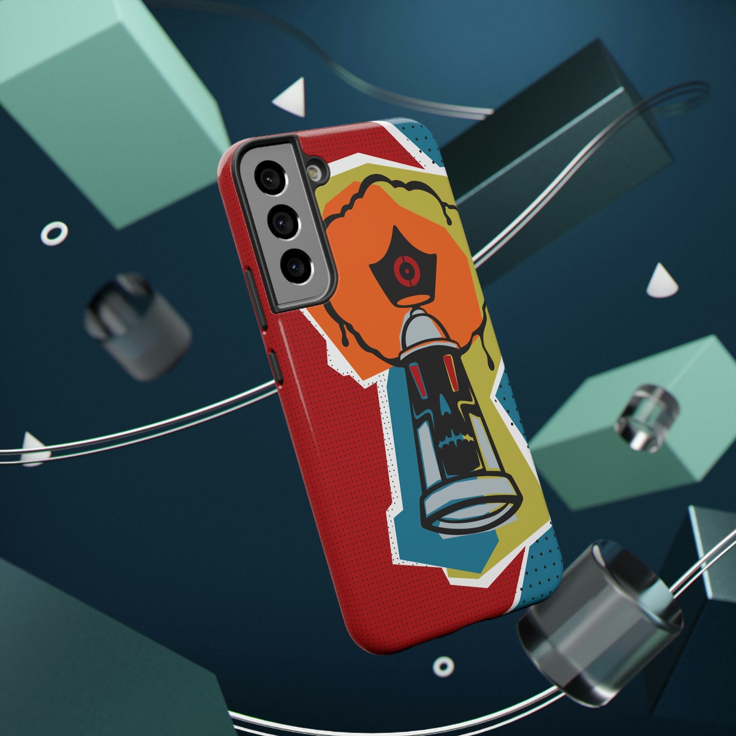 Impact-Resistant Cases - Street Art - Skizo Fa2hq - Spray Can Skull -