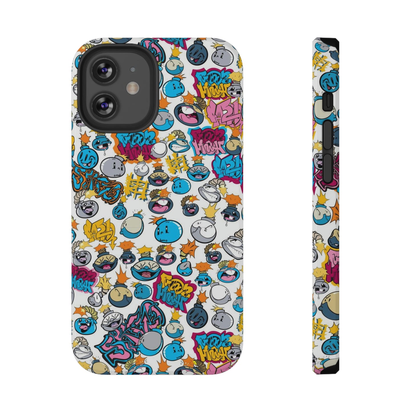 Impact-Resistant Cases - Street Art - Skizo Fa2hq Street Art Bomb Cartoon Characters -