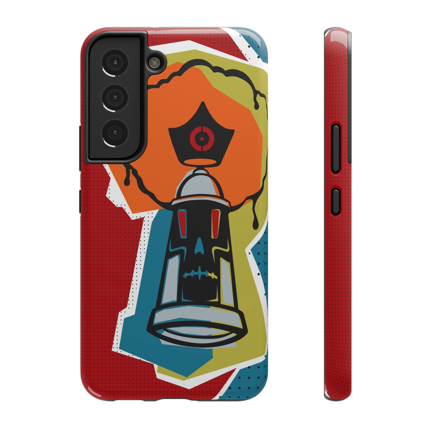 Impact-Resistant Cases - Street Art - Skizo Fa2hq - Spray Can Skull -