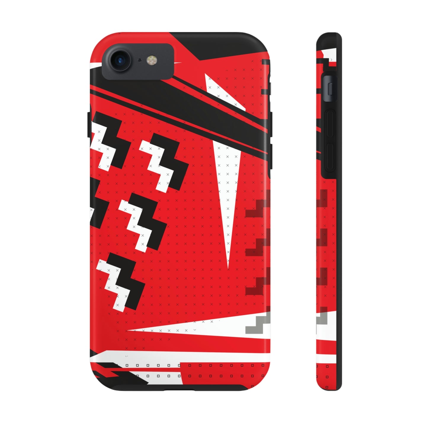 Tough Phone Cases, Case-Mate -80s Retro Abstract Graphic Art - Attack Formation -