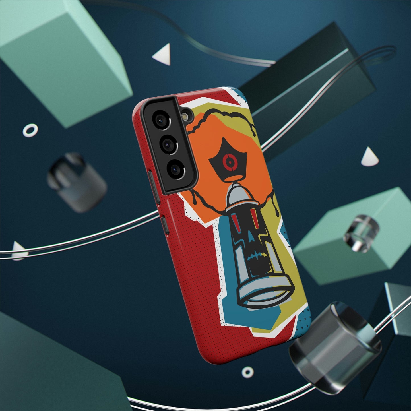 Impact-Resistant Cases - Street Art - Skizo Fa2hq - Spray Can Skull -