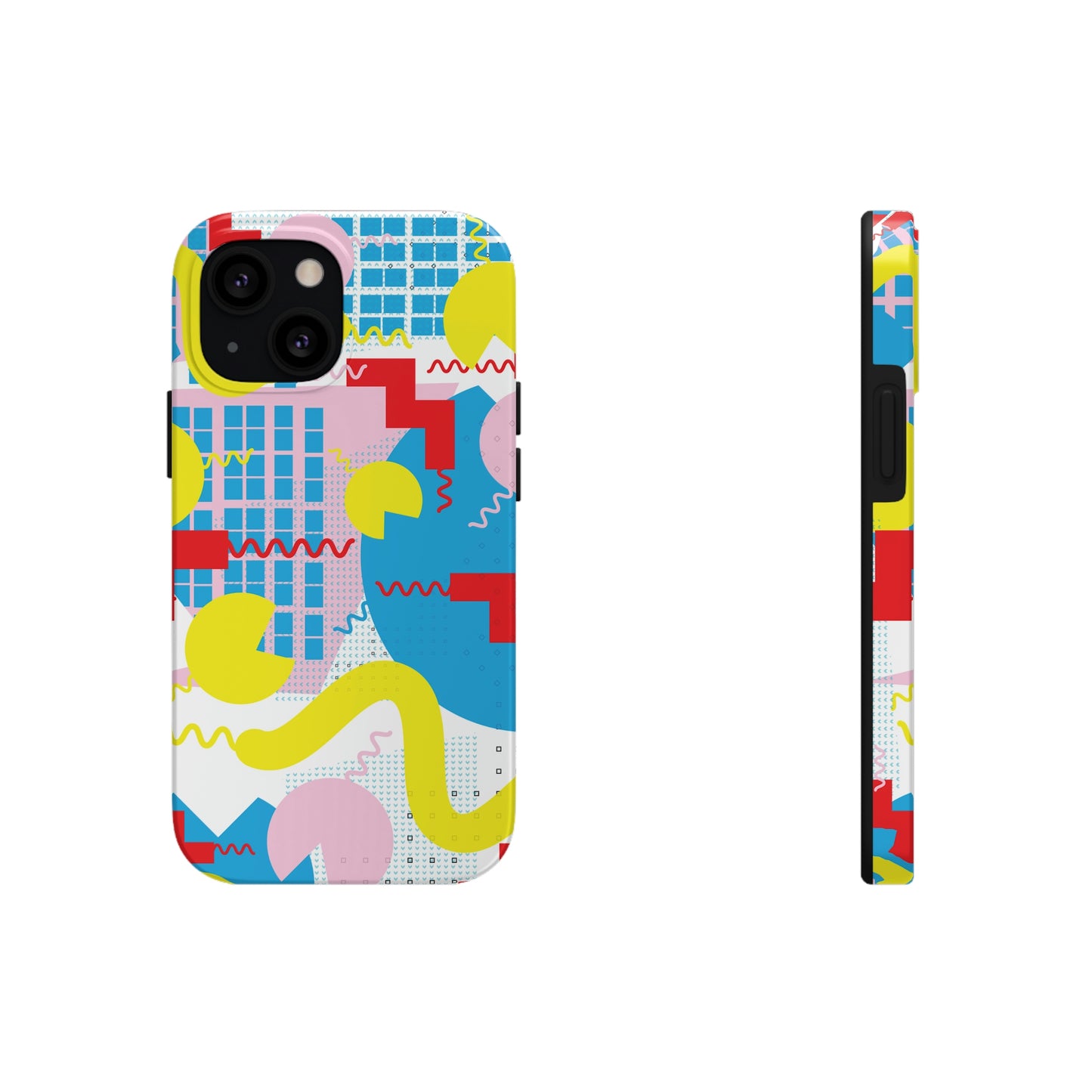 Tough Phone Cases, Case-Mate -80s Retro Abstract Graphic Art - Squiggle -