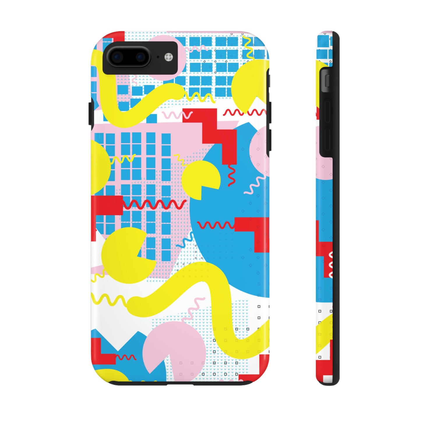 Tough Phone Cases, Case-Mate -80s Retro Abstract Graphic Art - Squiggle -