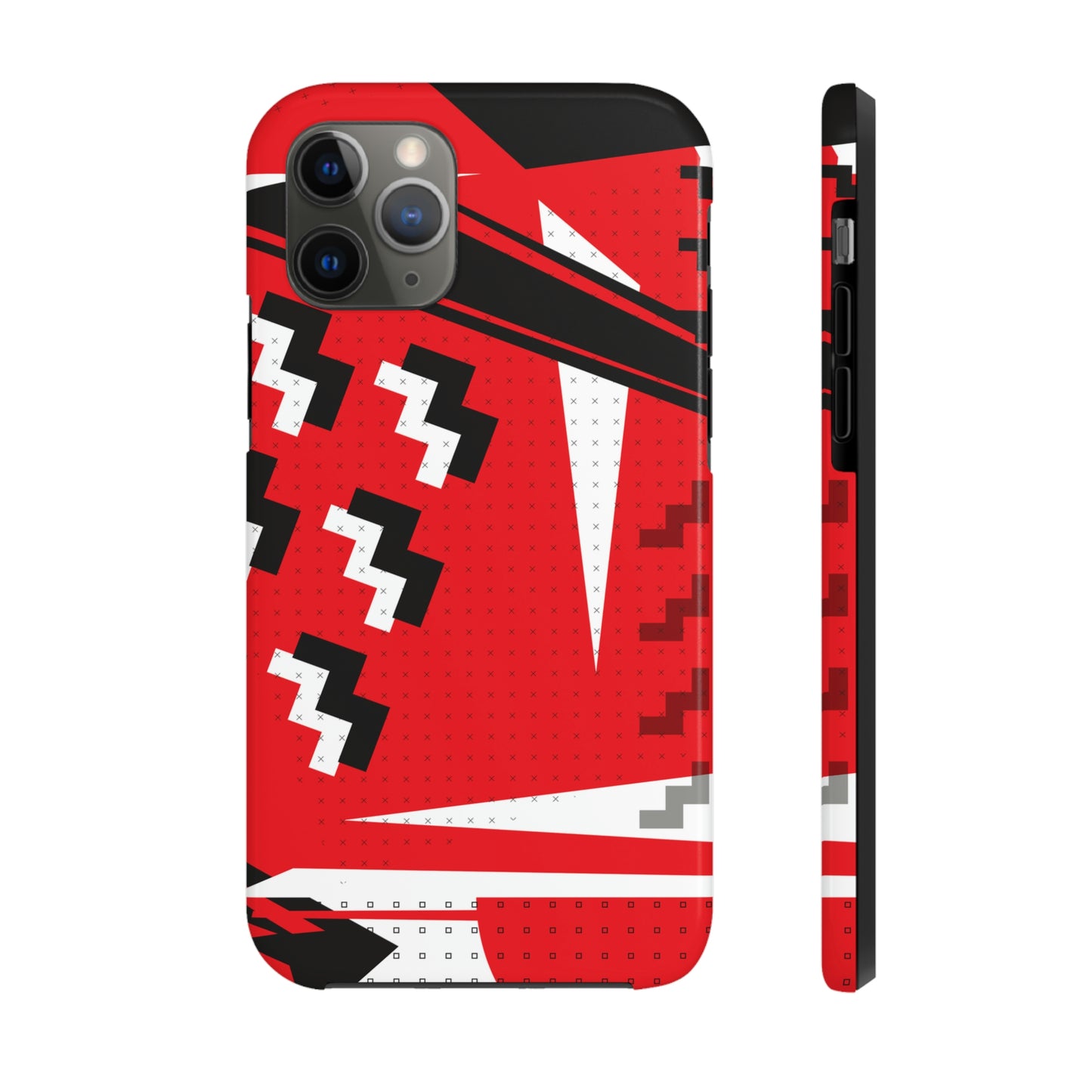 Tough Phone Cases, Case-Mate -80s Retro Abstract Graphic Art - Attack Formation -