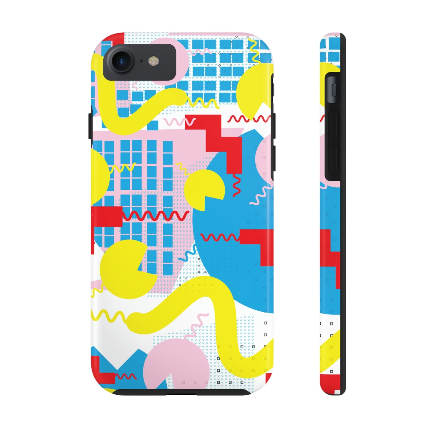 Tough Phone Cases, Case-Mate -80s Retro Abstract Graphic Art - Squiggle -