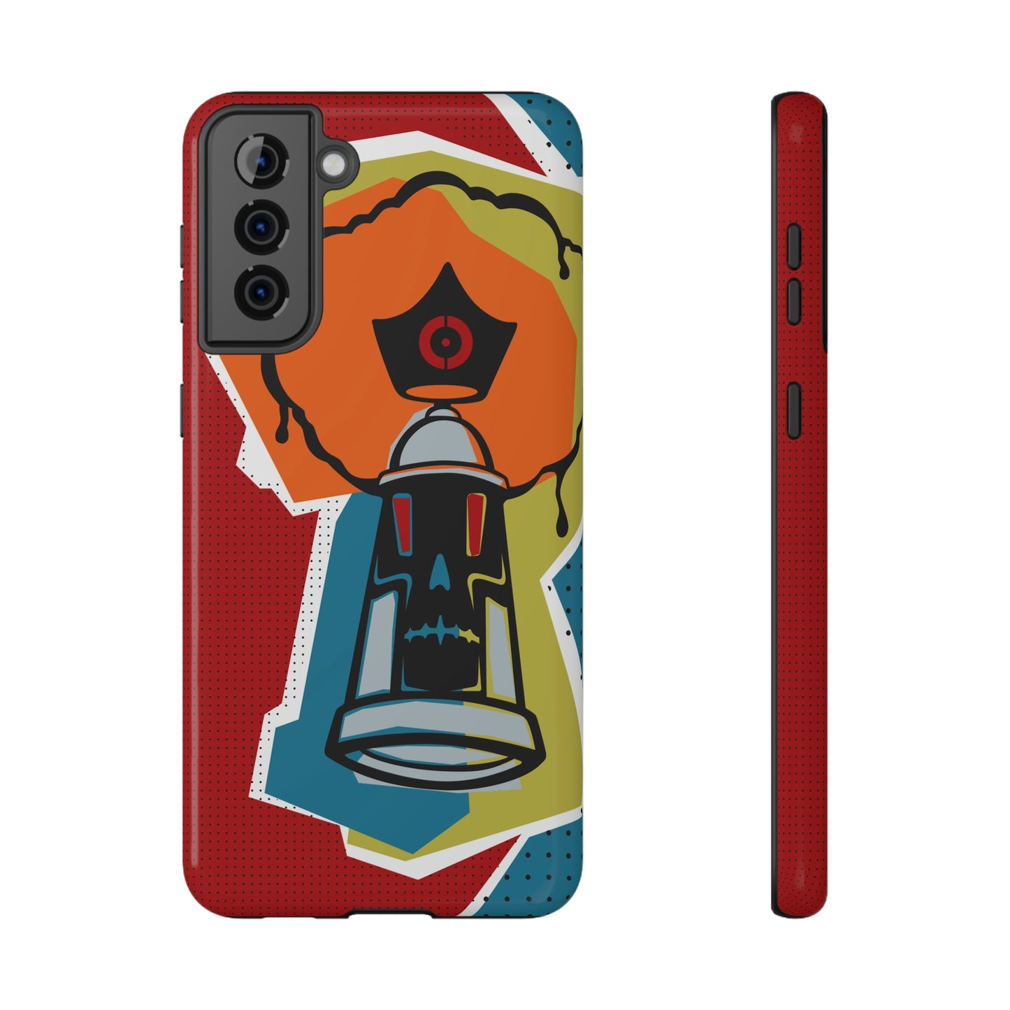 Impact-Resistant Cases - Street Art - Skizo Fa2hq - Spray Can Skull -