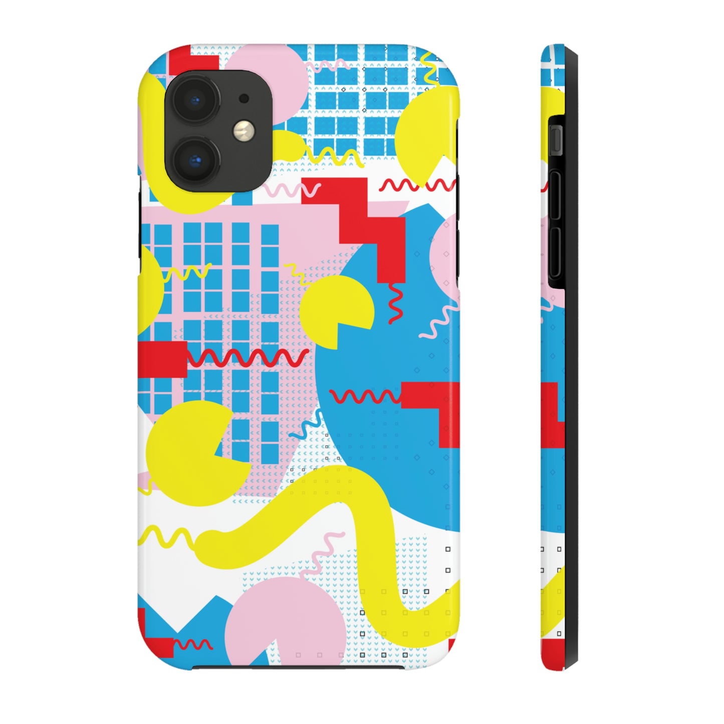 Tough Phone Cases, Case-Mate -80s Retro Abstract Graphic Art - Squiggle -