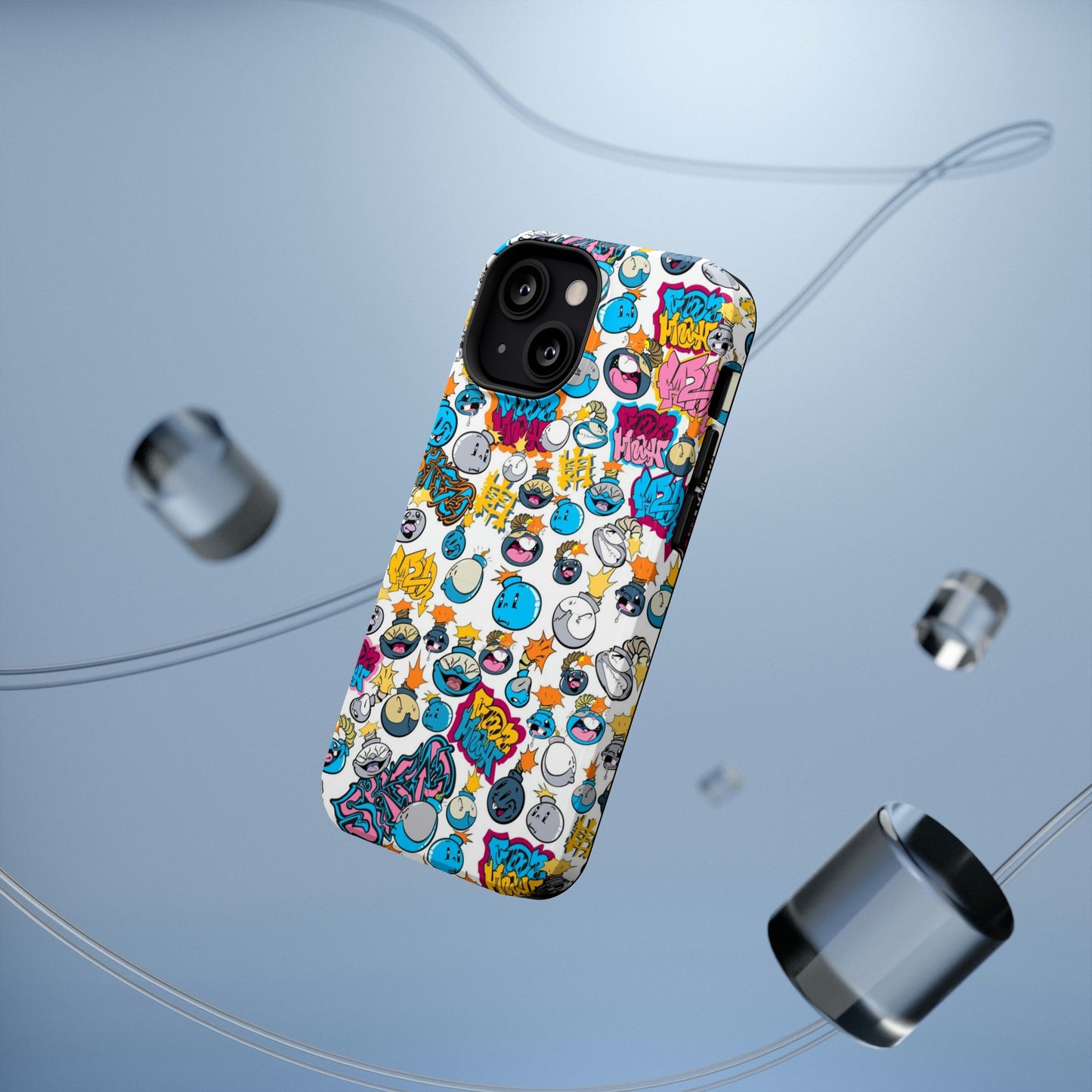 Impact-Resistant Cases - Street Art - Skizo Fa2hq Street Art Bomb Cartoon Characters -
